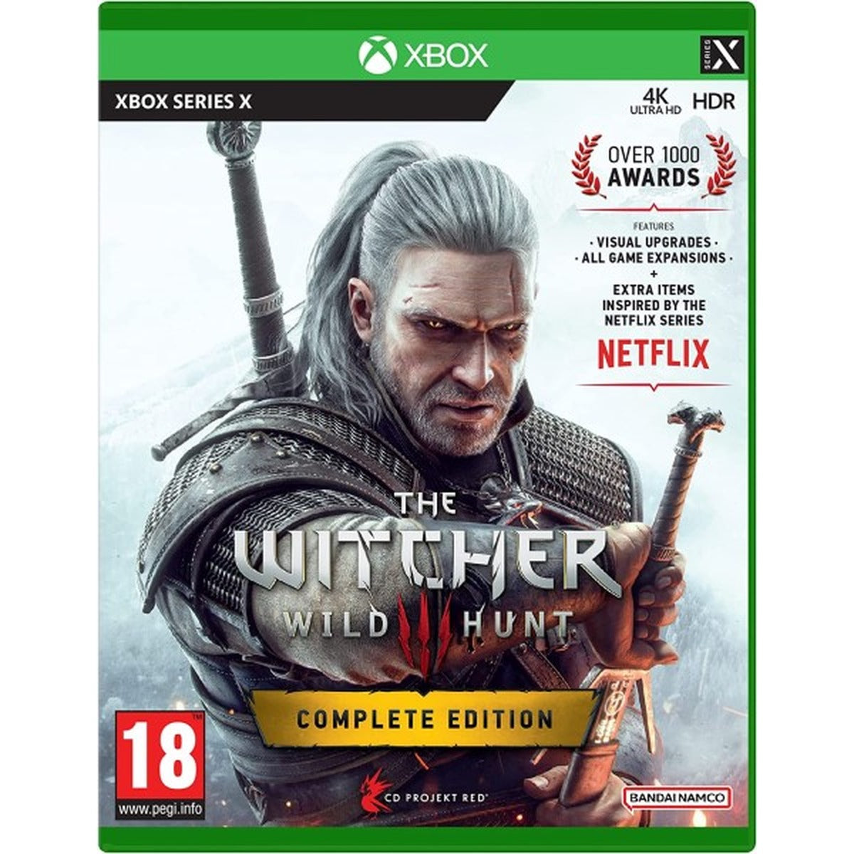 The Witcher 3: Wild Hunt - Complete Edition Xbox Series X borító