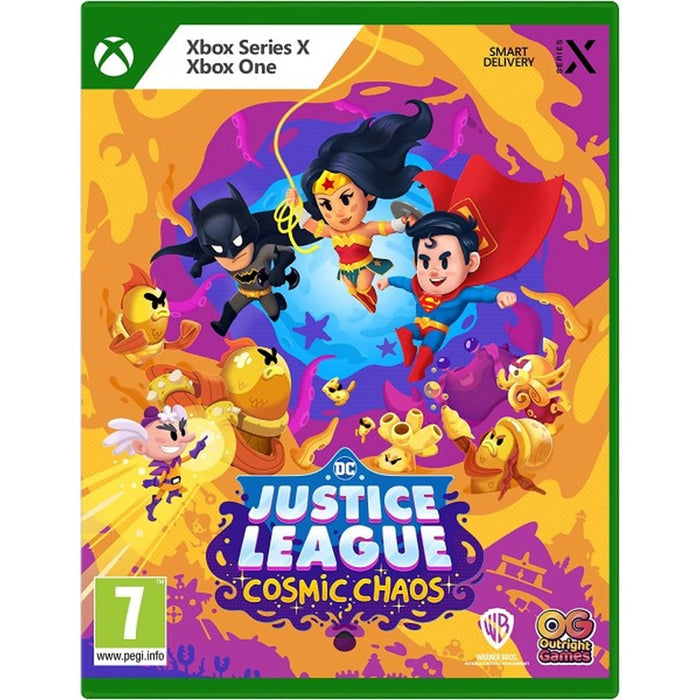 DC's Justice League: Cosmic Chaos Xbox Series X játék borítója