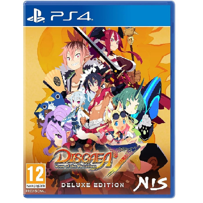 Disgaea 7: Vows of the Virtueless Deluxe Edition PlayStation 4 dobozos kiadás