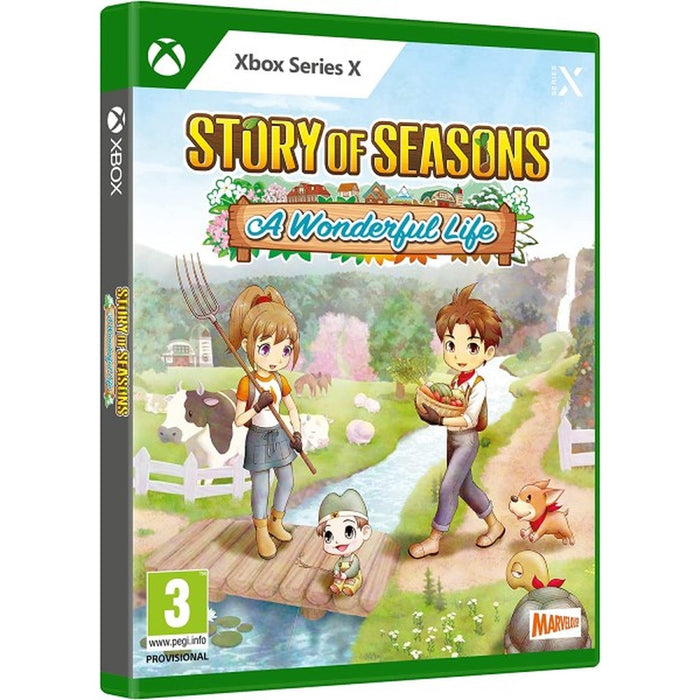 Story of Seasons: A Wonderful Life Xbox Series X dobozborító