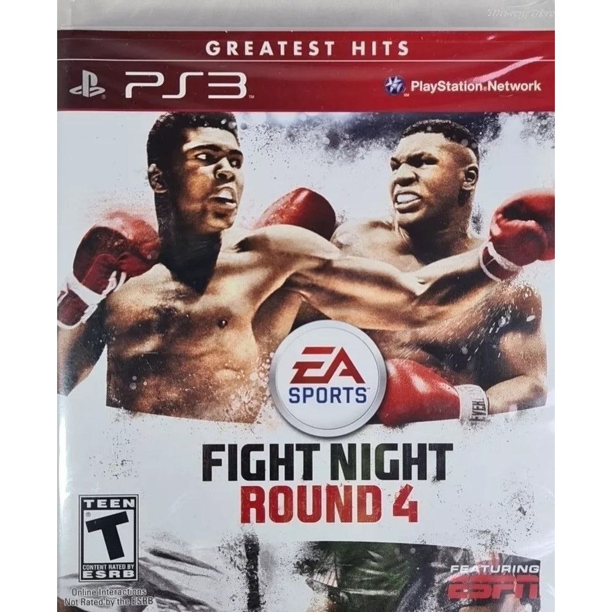 Fight Night Round 4 Greatest Hits PlayStation 3 game box