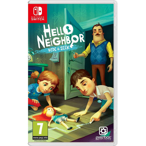 Hello Neighbor: Hide & Seek Nintendo Switch doboz – angol/francia borító