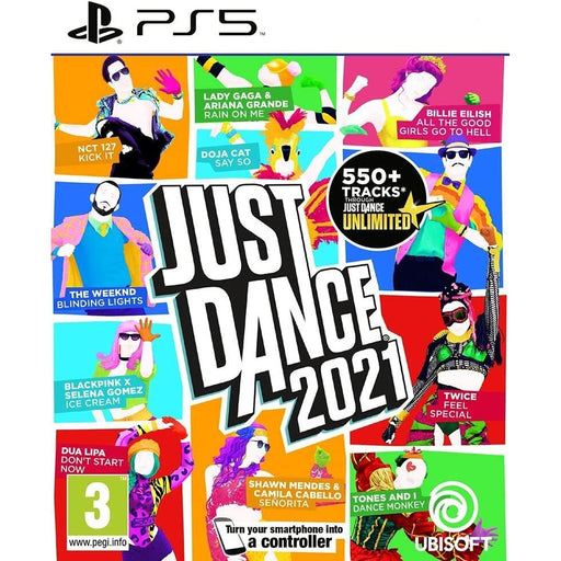 Just Dance 2021 PlayStation 5 játék doboza – francia borítós kiadás