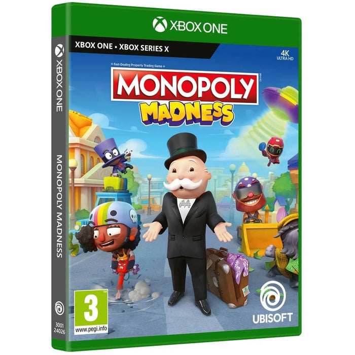 Monopoly Madness Xbox Series X játék doboza – francia kiadás