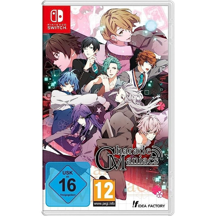 Charade Maniacs Standard Edition Nintendo Switch játék doboza