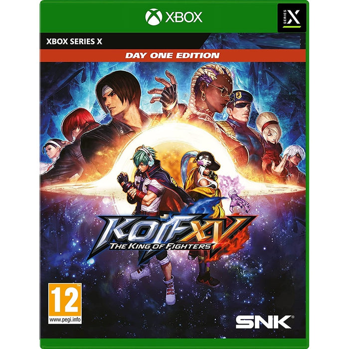 The King of Fighters XV Day One Edition Xbox Series X borító