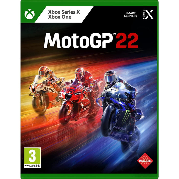 MotoGP 22 Xbox Series X játék doboza – Milestone