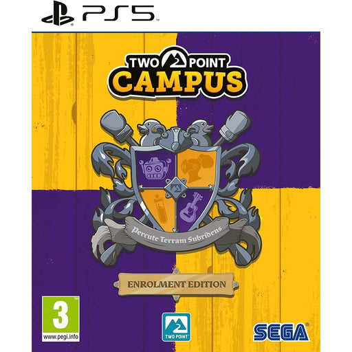 Two Point Campus Enrolment Edition PlayStation 5 dobozborító