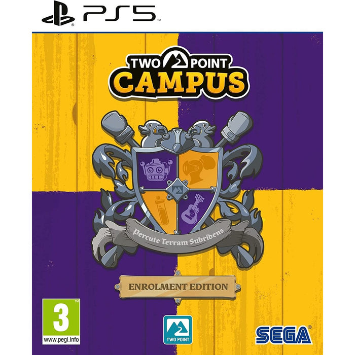 Two Point Campus Enrolment Edition PlayStation 5 dobozborító