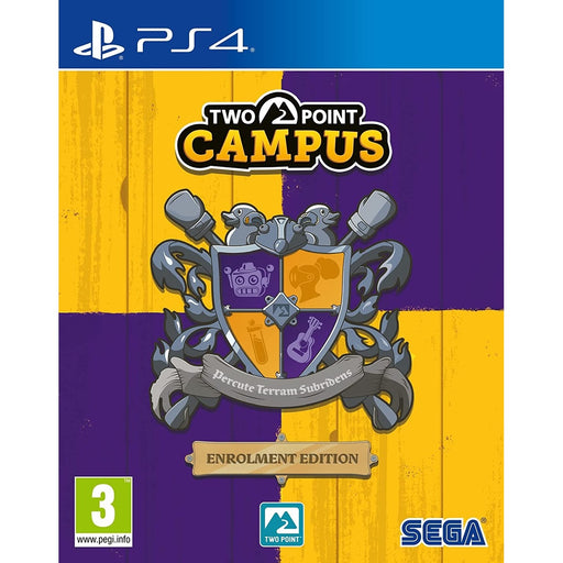 Two Point Campus Enrolment Edition PlayStation 4 box art