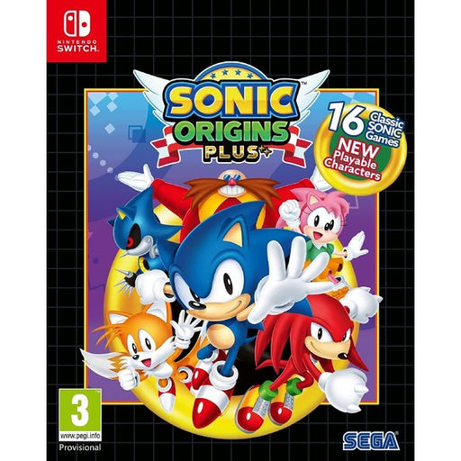 Sonic Origins Plus Nintendo Switch játék doboza