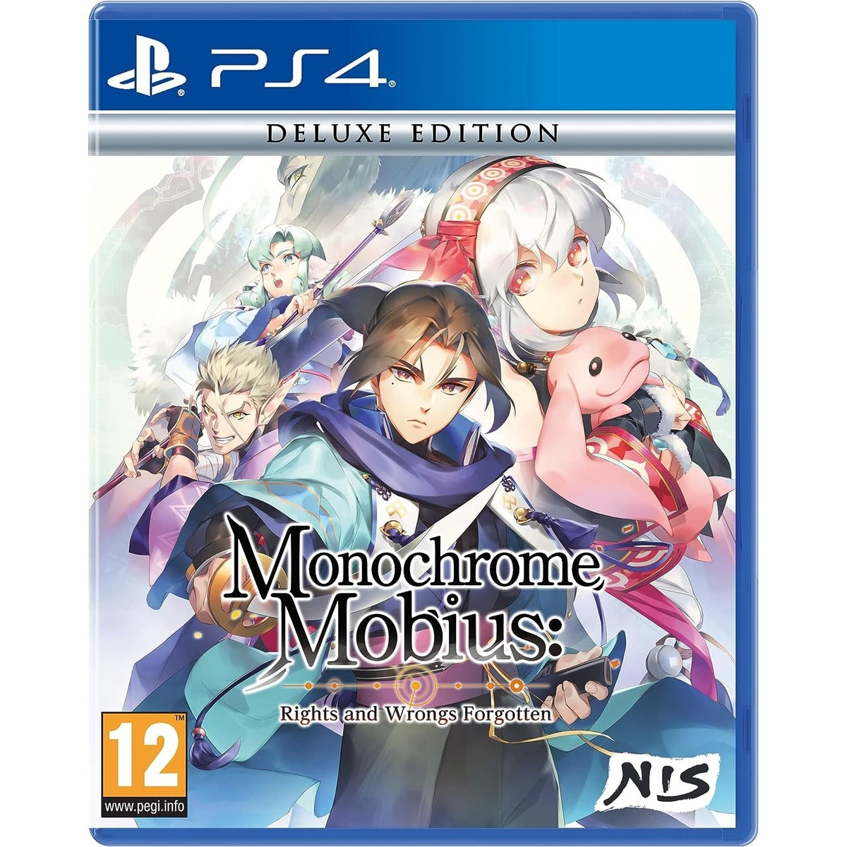 Monochrome Mobius: Rights and Wrongs Forgotten Deluxe Edition PlayStation 4 box art