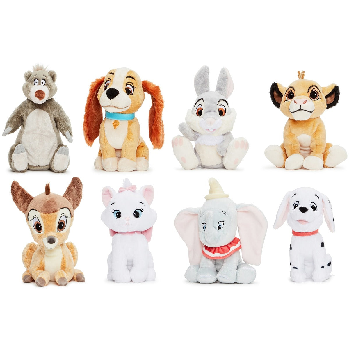 Disney Classics plush toy by Simba – Dumbo, Marie or Simba assorted