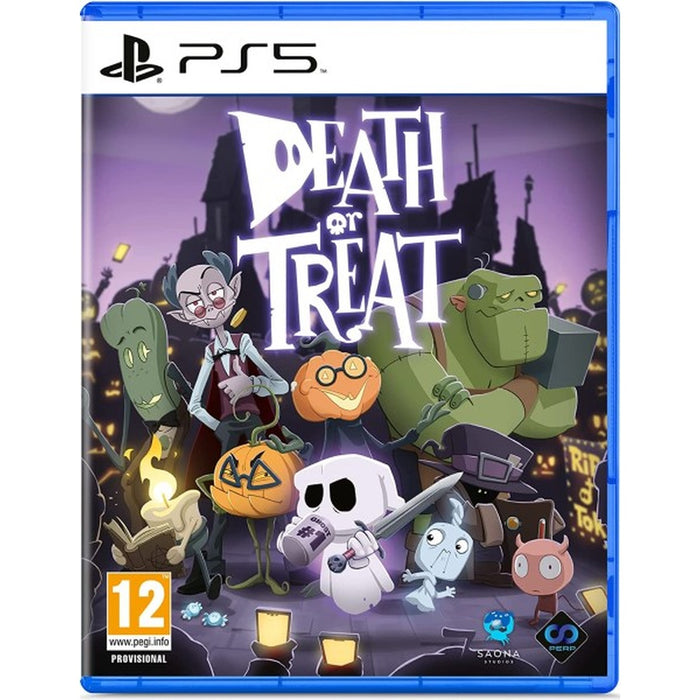 Death or Treat PlayStation 5 fizikai kiadás borítója, Perp Games