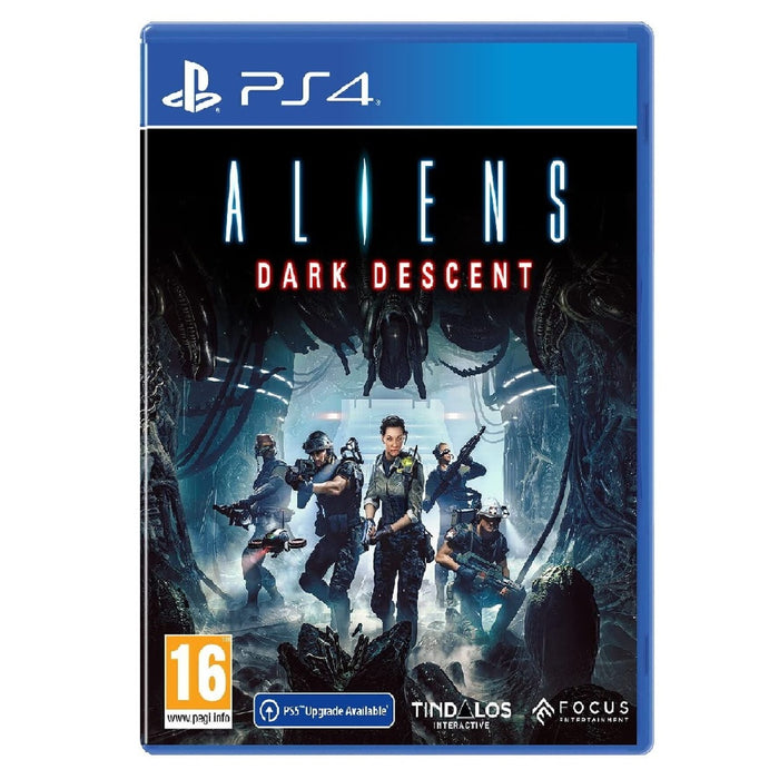 Aliens: Dark Descent PlayStation 4 játék borítója