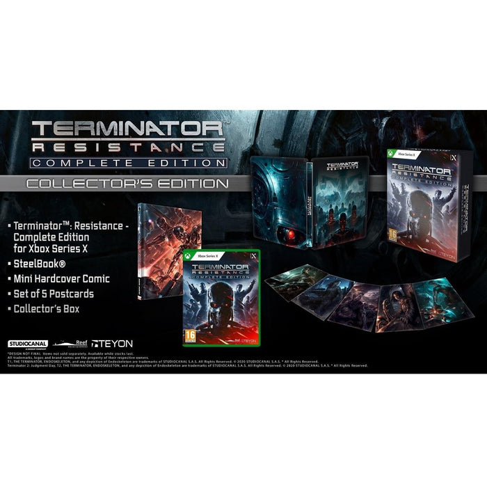 Terminator: Resistance Complete Collector's Edition Xbox Series X doboz