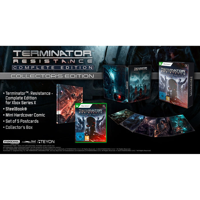 Terminator: Resistance Complete Collector's Edition Xbox Series X – német borító