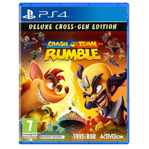 Crash Team Rumble Deluxe Edition PS4 box art