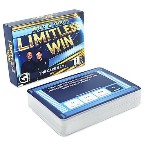 Ant and Dec's Limitless Win kártyajáték doboza — Ginger Fox