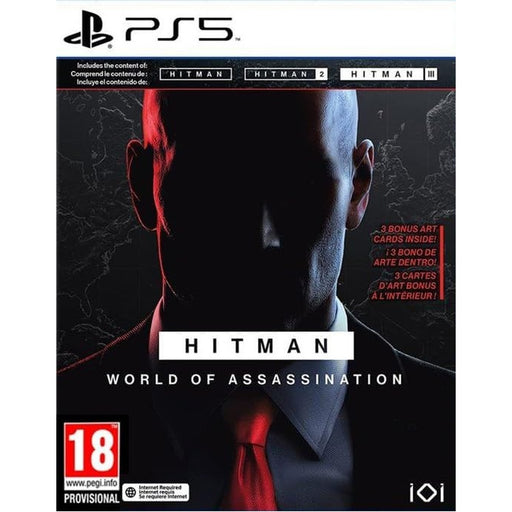 Hitman: World of Assassination PlayStation 5 játék dobozborítója