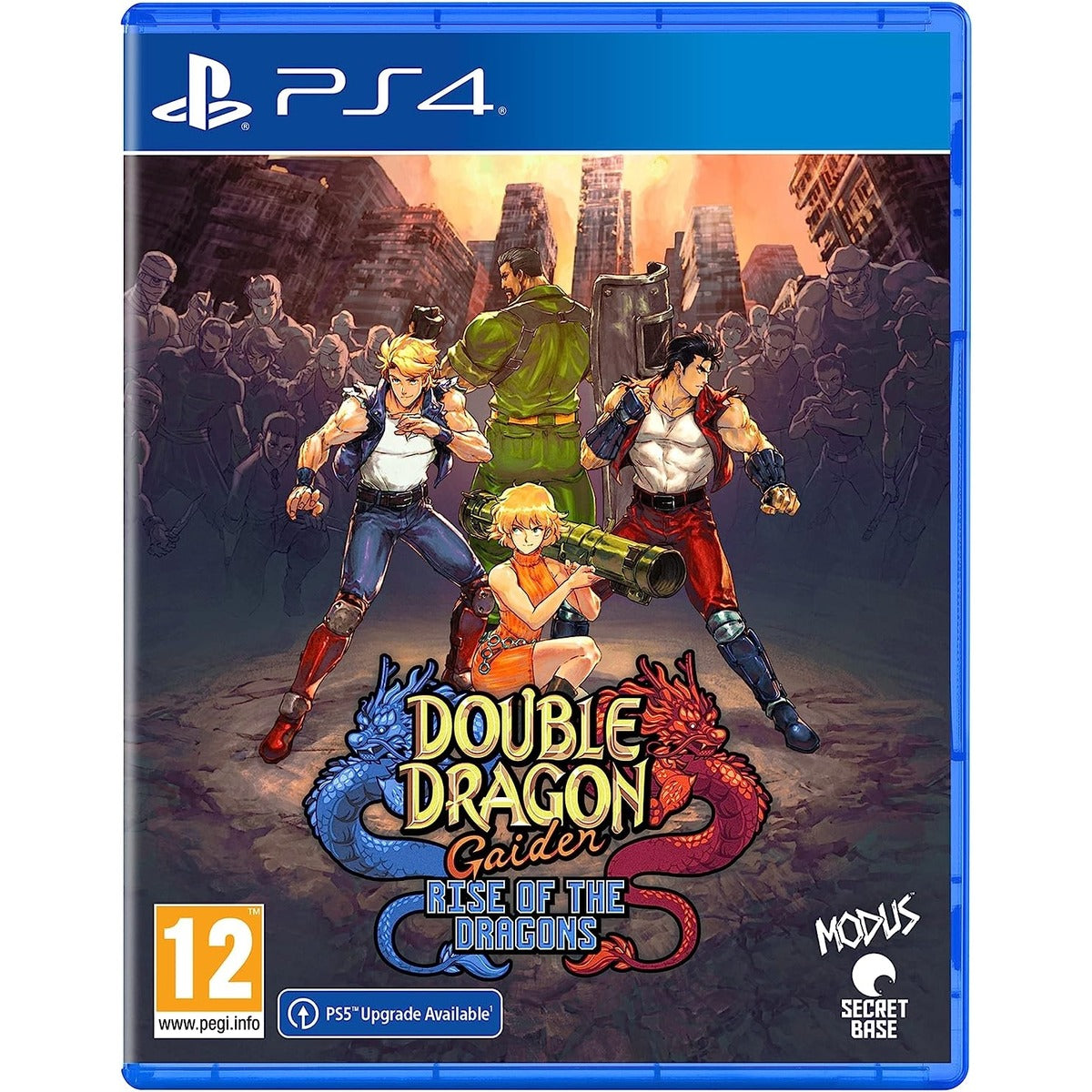 Double Dragon Gaiden: Rise of the Dragons PlayStation 4 játék borítója