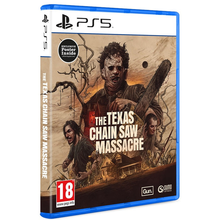 The Texas Chain Saw Massacre PlayStation 5 játék doboza