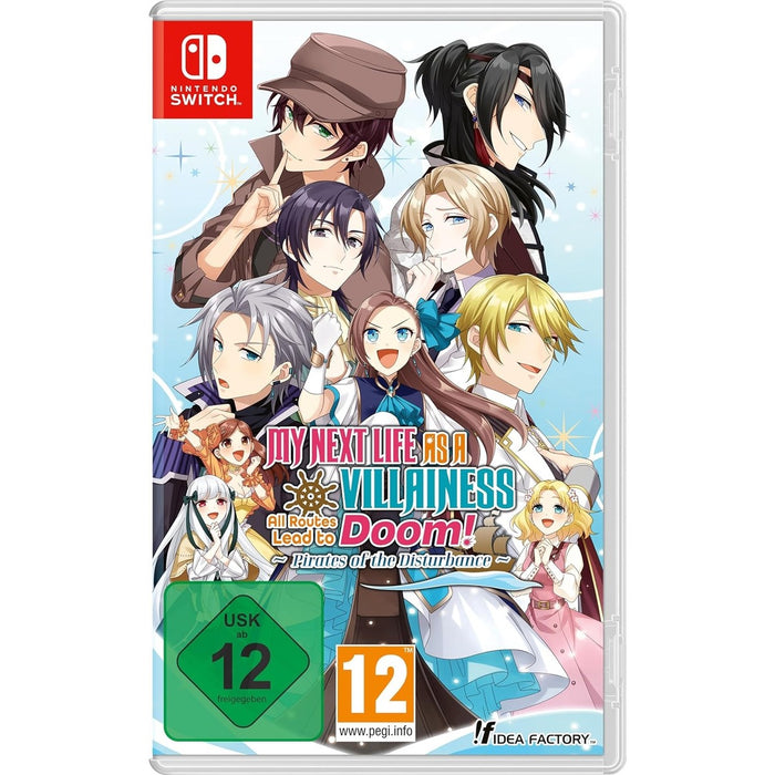 My Next Life as a Villainess: All Routes Lead to Doom! -Pirates of the Disturbance- Nintendo Switch borító