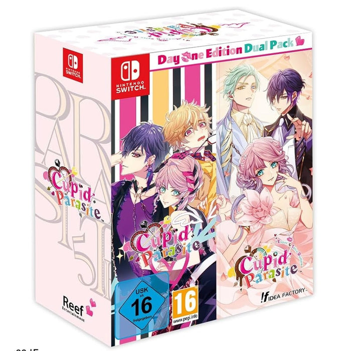 Cupid Parasite / Cupid Parasite: Sweet and Spicy Darling Day One Edition Dual Pack Nintendo Switch doboz