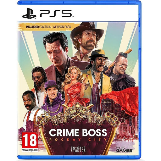Crime Boss: Rockay City PlayStation 5 játék borítója