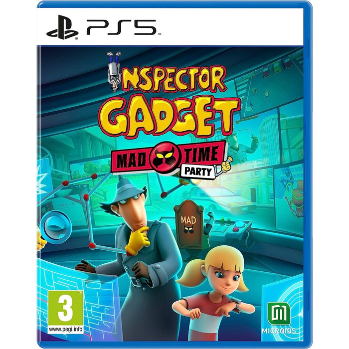 Inspector Gadget: Mad Time Party PlayStation 5 borító