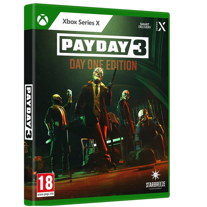 Payday 3 Day One Edition Xbox Series X doboz