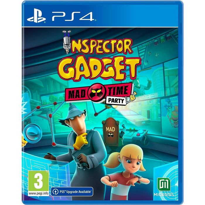 Inspector Gadget: Mad Time Party PlayStation 4 játék doboza