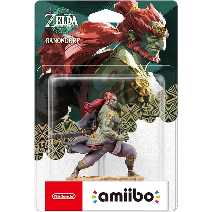 Nintendo amiibo Ganondorf – The Legend of Zelda: Tears of the Kingdom figura csomagolásban