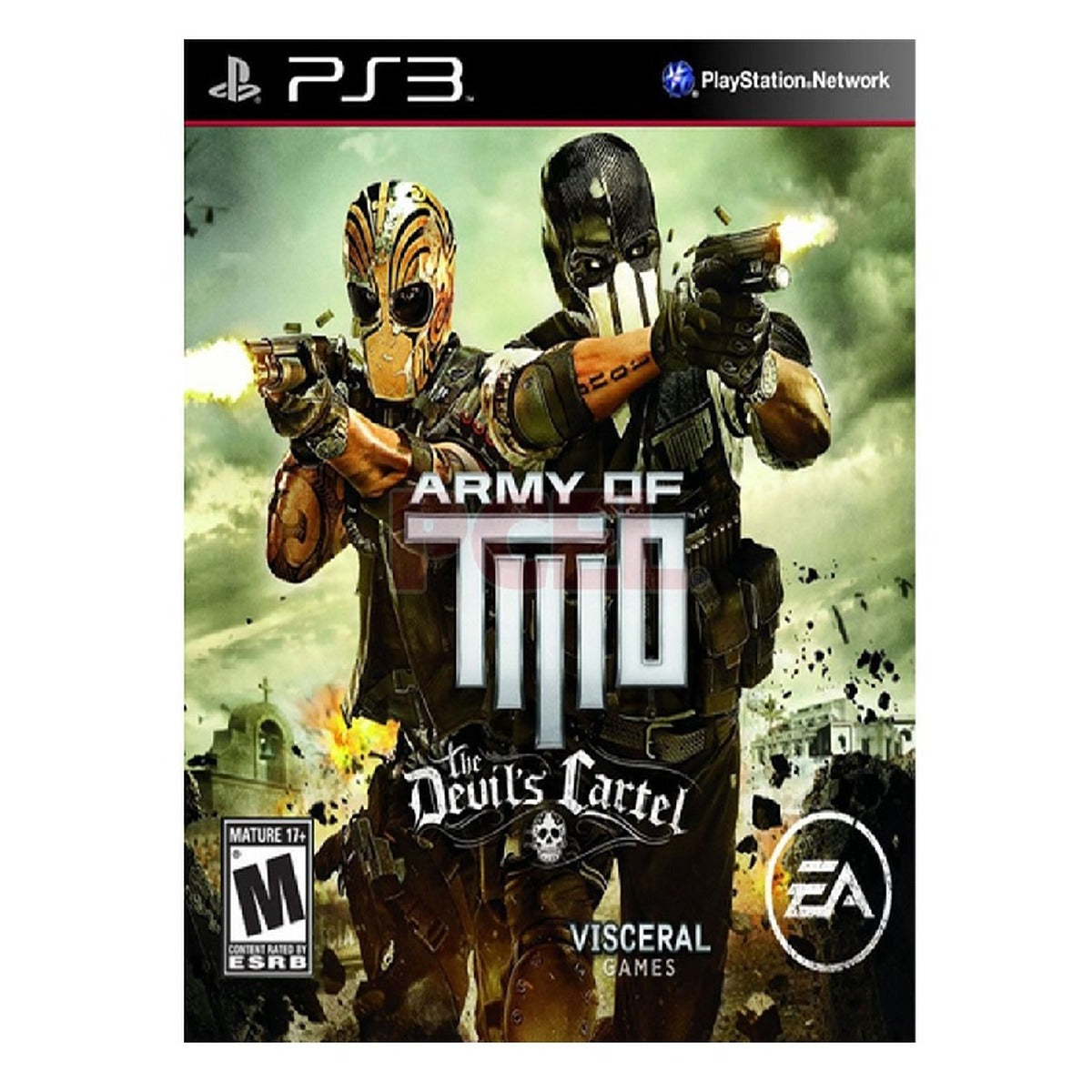 Army of Two: The Devil's Cartel PlayStation 3 game box art