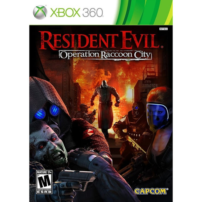 Resident Evil: Operation Raccoon City Xbox 360 játék doboza