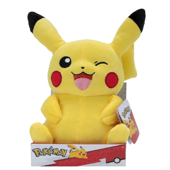 Jazwares Pokémon Pikachu 30 cm-es sárga plüssfigura