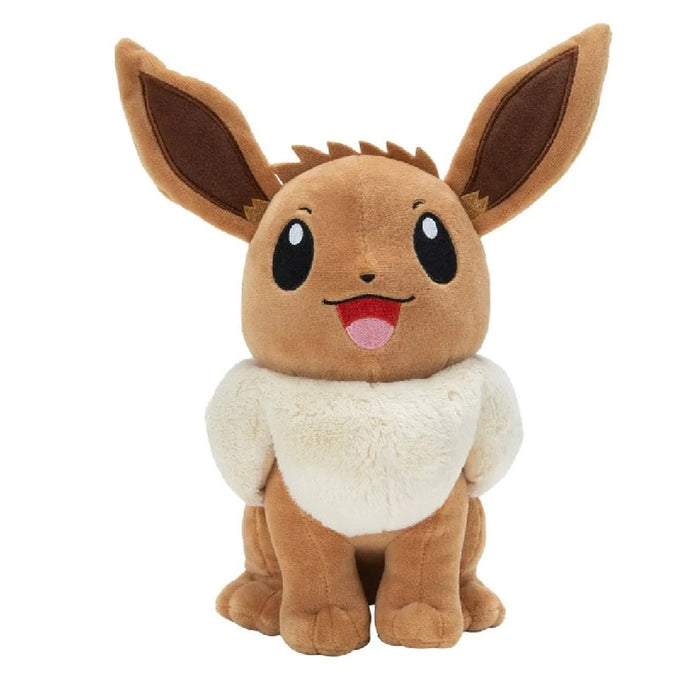 Jazwares Pokémon Eevee 12 hüvelykes plüss figura, elölnézet