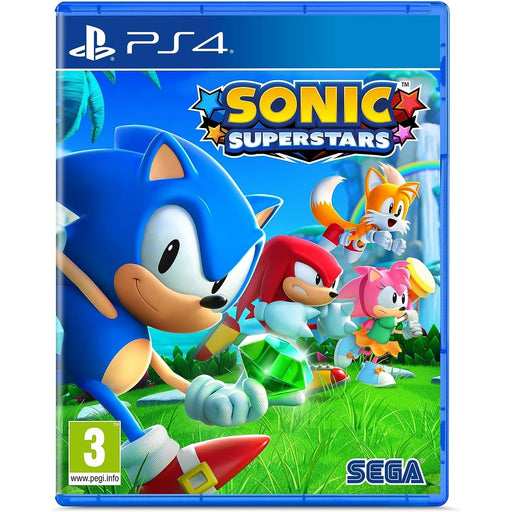 Sonic Superstars PlayStation 4 game box art