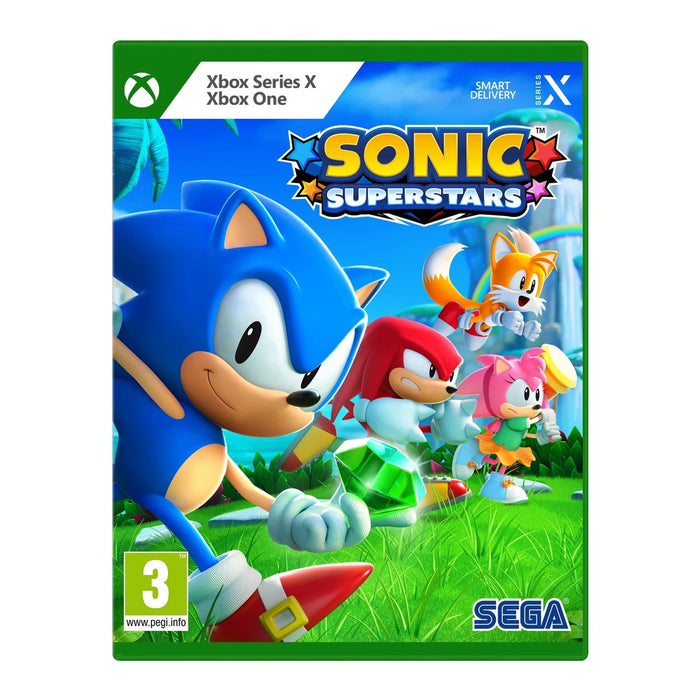Sonic Superstars Xbox Series X játék doboza