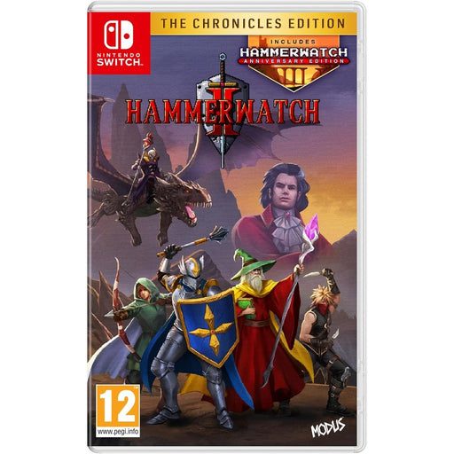 Hammerwatch II: The Chronicles Edition Nintendo Switch doboz
