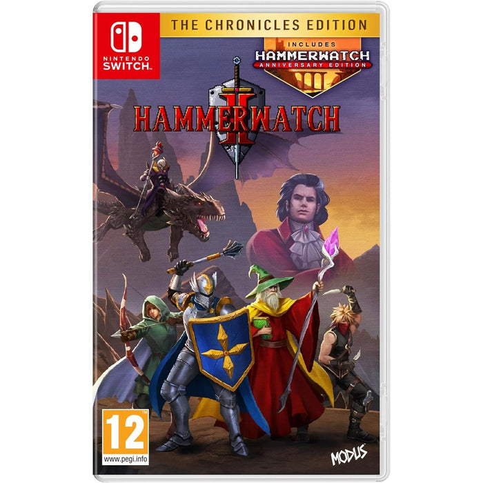 Hammerwatch II: The Chronicles Edition Nintendo Switch doboz