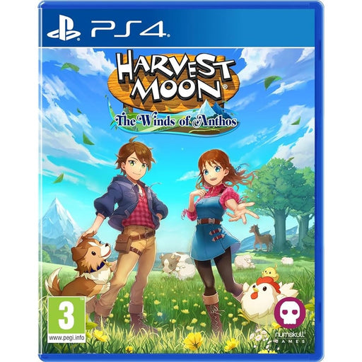 Harvest Moon: The Winds of Anthos PlayStation 4 game box art