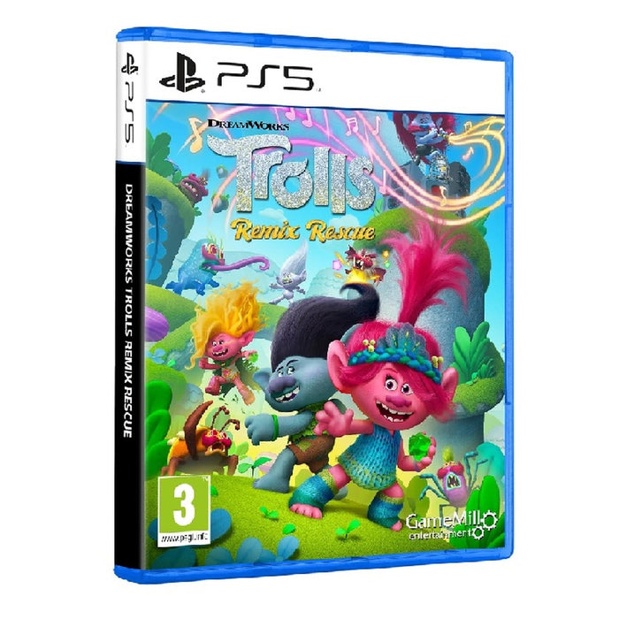 DreamWorks Trolls Remix Rescue PlayStation 5 doboz