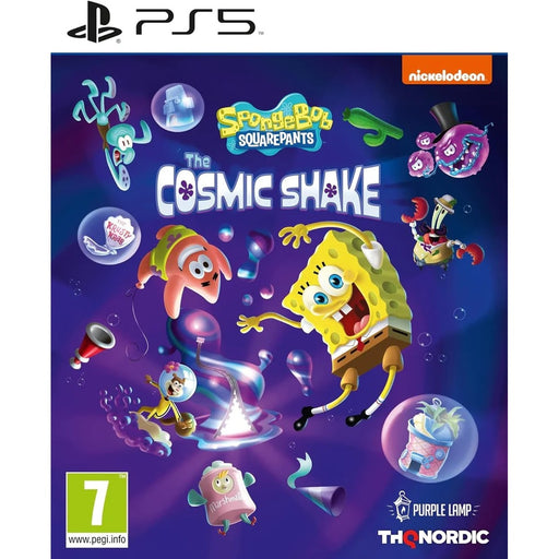SpongeBob SquarePants: The Cosmic Shake PlayStation 5 borító