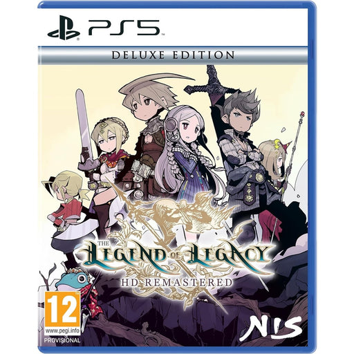 The Legend of Legacy HD Remastered Deluxe Edition PlayStation 5 borító