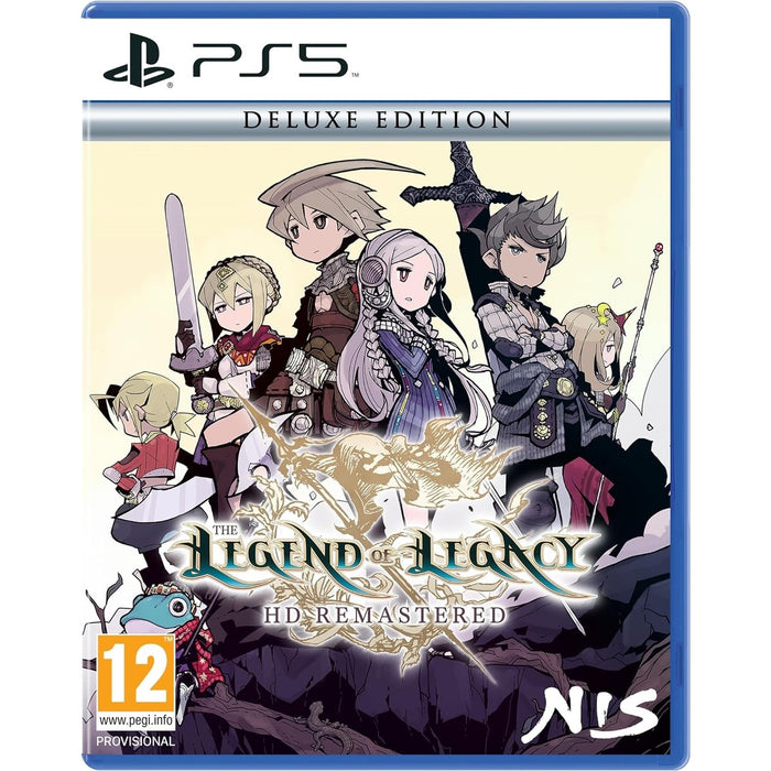 The Legend of Legacy HD Remastered Deluxe Edition PlayStation 5 borító