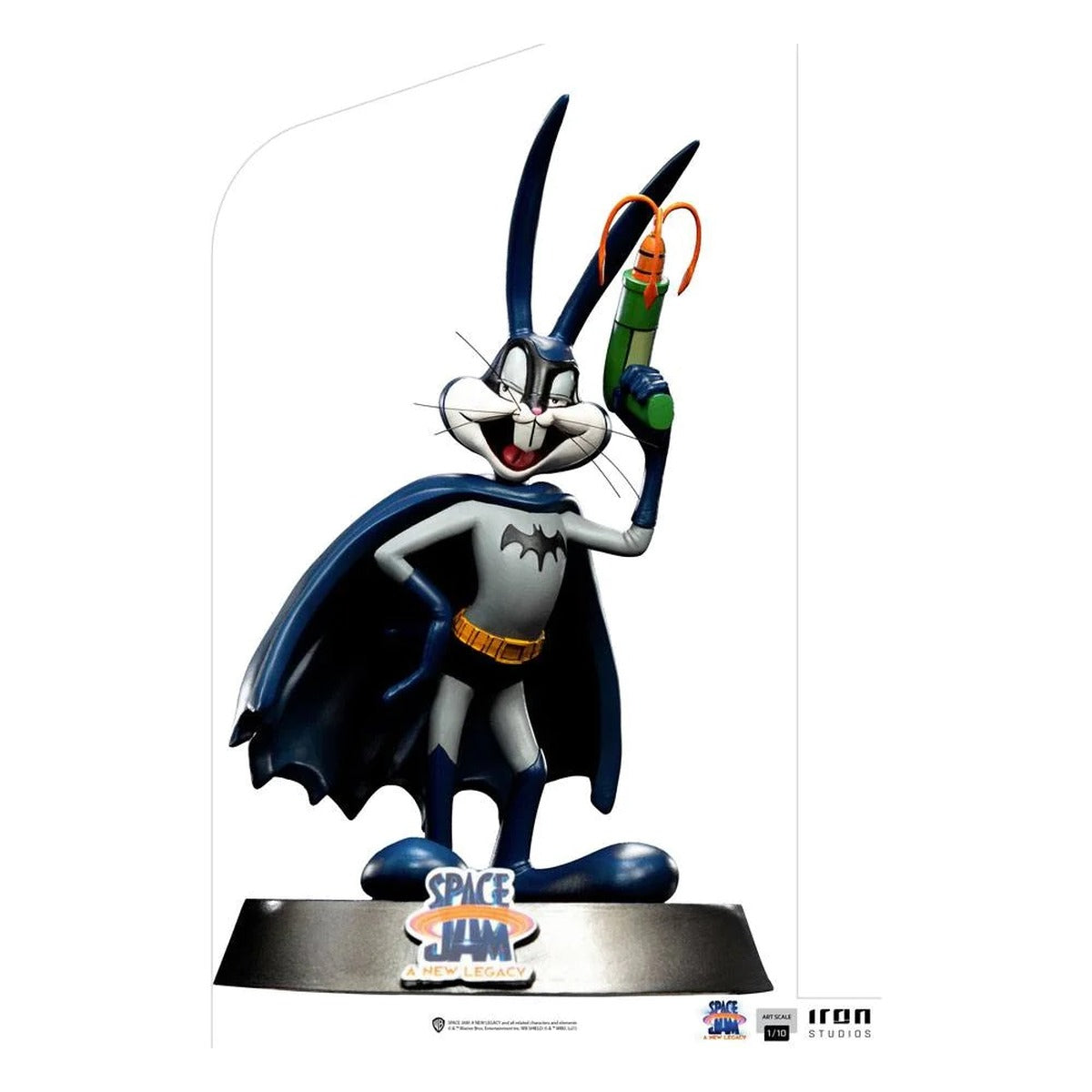 Iron Studios Batman Bugs Bunny Space Jam A New Legacy 1:10 Art Scale szobor doboza