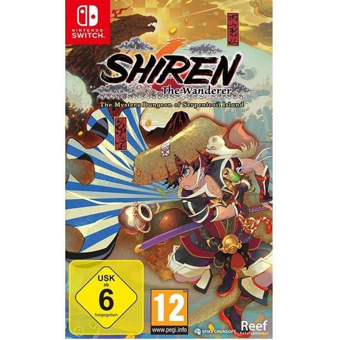 Shiren the Wanderer: The Mystery Dungeon of Serpentcoil Island Nintendo Switch doboz