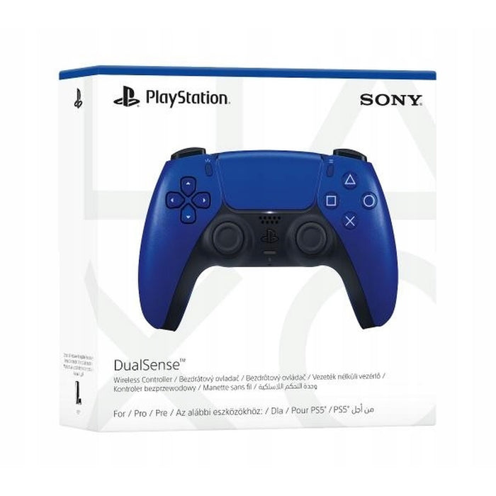 Sony DualSense vezeték nélküli kontroller Cobalt Blue PS5 – Deep Earth Collection fémes borítással