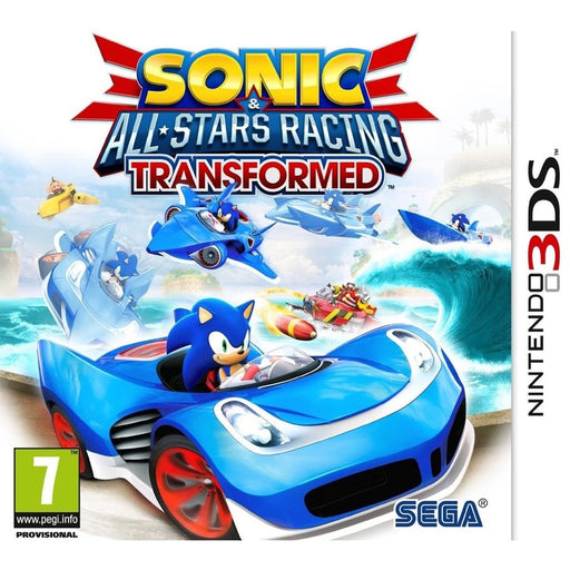 Sonic & All-Stars Racing Transformed Nintendo 3DS játék doboza